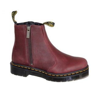 Dr. Martens Cherry Red #2976 with Zips